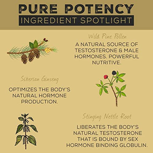 Surthrival: Pine Pollen Pure Potency Extract (1.69 fl oz), Increased Stamina, Hormone Balance, Energy & Endurance Restoration