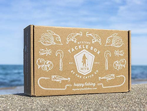 Catch Co Mystery Tackle Box Inshore Saltwater Fishing Kit | Redfish | Striped Bass| Snook | Speckled Trout | Flounder
