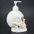 HEMOTON Skull Empty Dispenser Bottle for Hand Soap Shampoo Lotion Shower Gel Liquid Halloween Gothic Decor