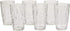 Bormioli Rocco Diamond Cooler Glasses, Clear, 16 oz, Set of 6
