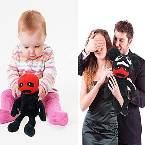 Cartoon Mouse Plush, Black Mouse Cartoon Plush Toy, The Best Gift for Halloween and Christmas for Children and Friends