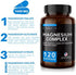 Triple Magnesium Complex Supplement(120 Vegan Capsules) - 1000mg of Magnesium Glycinate Malate and Citrate for Max Absorption TRAACS® - Calm Magnesium Complex Supplements