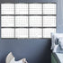2023 Yearly Wall Calendar - Large Wall Calendar 2023, Jan 2023 - Dec 2023, Yearly Wall Calendar 12 Months, 34.8" x 22.8", Thick Paper, Horizontal, Lay- Flat, Double-Sided Stickers
