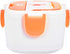 Heating Lunch Box, Electric Heating Lunch Box Portable Food Container Home Office US Plug 110V Orange