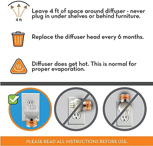 ThunderEase Dog Calming Pheromone Diffuser Refill | Powered by ADAPTIL | Vet Recommended to Relieve Separation Anxiety, Stress Barking and Chewing, and The Fear of Fireworks and Thunderstorms (60 Day