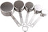 Smithcraft Lucky Plus 5pcs Stainless Steel Measuring Cups Set 18/8 (304) Steel Material Heavy Duty Measurer cups Color Silver (Siliver-5cups+1ring)