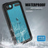 iPod 5 iPod 6 iPod 7 Waterproof Case, Re-Sport Shockproof Dustproof Snowproof Full-Body Protective Case Cover Built-in Screen Protector Compatible iPod Touch 5th/6th/7th - Black