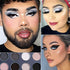 DE'LANCI Smokey Grey Goth Black Eyeshadow Palette, Pigmented Velvety Matte Shimmer Neutral Silver Eyeshadow Pallet,Long-Lasting Natural Nude Brown Dark Small Makeup Palette Eye Shadow, Cruelty Free…