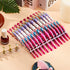 240 Pieces Extra Long Press on Nails Ballerina Coffin False Nails Solid Color Full Cover Fake Nails Artificial Acrylic Nails for DIY Nail Salon Women Girls (Aurora Pattern)