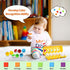 CPSYUB Toddler Toys, 18 Month Toys, Easter Eggs Learning Toys for 1, 2, 3 Year Old Girls / Boys, Montessori Matching Eggs Educational Color & Shape Recognition Skills Gifts Toys BPA Free (12 Eggs)