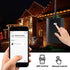 Minoston Outdoor Smart Plug 2 Sockets, Heavy Duty Wi-Fi Outdoor Outlet, No Hub Required for Outdoor and Indoor, Compatible with Alexa and Google Assistant, Smart Life APP in 2.4GHz Network only(MP23W)