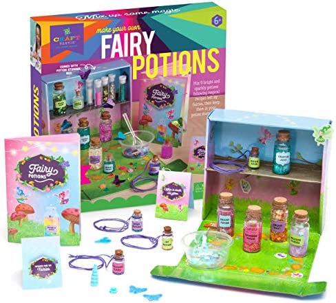 Craft-tastic – Fairy Potions Craft Kit – Make 9 Magical Fairy Potions