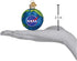 Old World Christmas NASA Earth Glass Blown Ornaments for Christmas Tree