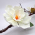 6.1 Ft Artificial Magnolia Flower Garland Hanging for Wedding Arch Wall Backdrop Home Garden Decoration (White)