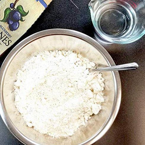 English Scone Mix, Wild Blueberry by Sticky Fingers Bakeries – Easy to Make English Scones Fresh Baked, Makes 12 Scones (1pk)