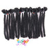 Dsoar 6 inch Handmade Dreadlocks Extensions Men's Dreadlocks Fashion Reggae Hair Hip-Hop Style 20 Strands/Pack Synthetic Dreadlocks Hair For Men