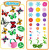 Innorock Flower Garden Building Toy Set for 3, 4, 5, 6, 7 Year Old Girls - STEM Toys for Educational Activity - Flower Stacking Toys, Preschool Learning Activity, Toddler Girl Toys, Gifts for Girls