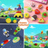 Hekaty 30 PCS Animal Erasers Kid Puzzle Erasers 3D Mini Eraser Toy Food Car Erasers Bulk Desk Pets Classroom Gift Supplies Back to School Supplies Classroom Prizes Treasure Box Party Favors for Kids