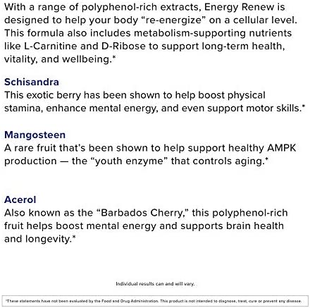Gundry MD® Energy Renew Muscle Recovery and Cardiovascular Health Support Supplement, 30 Servings