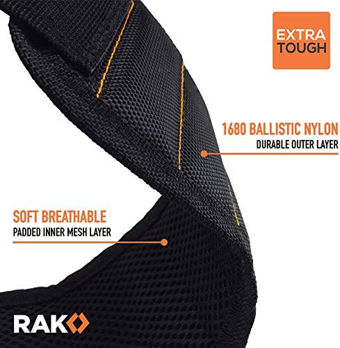 RAK Magnetic Wristband for Holding Screws - Christmas Gifts for Men Who have Everything - Wrist Magnet Tool or Screw Holder for Handyman, Tech Geek, Mechanic, Electrician, Robotics