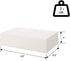 HAO ALWAYS DO BETTER Small Floating Shelf Wall Mounted Mini Hanging Display Shelves for Bathroom Livingroom Bedroom,Set of 5 White