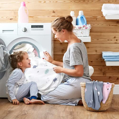 Yoofoss Fitted Crib Sheet Set 2 Pack Baby Sheets for Standard Crib Toddler Mattress Cover Soft Microfiber Breathable Mattress Cover for Boys and Girls 28x52x9in