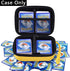 GWCASE Card Holder Compatible with PM TCG Booster Packs. Organizer Storage Collection Case for Football Baseball Cards. Deck Box for 400+ Game Cards with Removable Dividers (Yellow)
