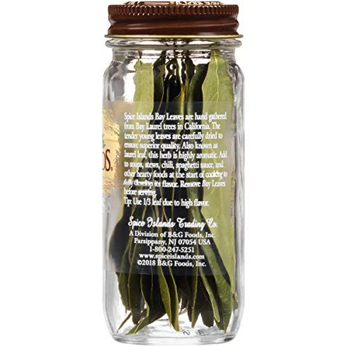 Spice Islands Bay Leaf, Whole, 0.14 oz