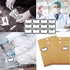 White Legal Exhibit Stickers 1.65 X 1 Inch-Blank File Folder Labels Tabs Trial Exhibit Stickers Color-Coded Exhibit Labels 300Pcs Trial Legal Stickers for Exhibit Petitioner Offices Courts Documents