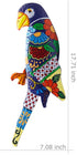 Zcaukya Wall Decor Hanging for Indoor Outdoor Home Bedroom Office Garden (Parrot Blue)