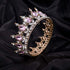 LOSOPHY Tiaras and Crowns for Women,Birthday Crown Cake Topper Crystal Golds Crown Match for Prom Queen Princess Crown for Costume Headband,Tiara for Women Wedding Bridal Crown and Party Tiara.Pink