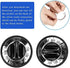 AMI PARTS Electric Range Burner Knob Kit KN002 RKE Universal Electric Range Oven Knob Handle Kit Compatible with Whirlpool Gas Stove Replace TJKN002&RK103.