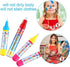 12 Pieces Water Pen Replacement Water Markers Aqua Doodle Pens for Toddlers Kids Mat Drawing Painting