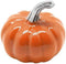 Mariposa Orange Pumpkin Napkin Weight, One Size, Silver