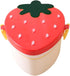 BESTONZON Bento Lunch Box Double Layer Strawberry Shape Food Containers with Cutlery Lunch Container Boxes for Toddler Kids (Random Color)