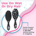 Wet Brush Hair Brush Detangler -Hipster - Exclusive Ultra-soft IntelliFlex Bristles-Glide Through Tangles With Ease For All Hair Types-For Women, Men, Wet And Dry Hair-style may vary