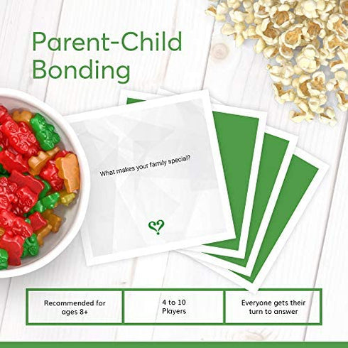 Vertellis Family Edition Conversation Card Games - Thoughtful Family Games for Parents and Children - Family Card Games for Communication Building - Icebreaker Fun Family Games