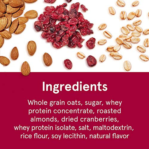 Quaker, Instant Oatmeal, Cranberry Almond, 2.18 Oz, 6 Ct