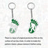 Kilmila Big Cartoon Foot Stickers?50Pcs with Sasquatch Keychain?Gifts Merch Big Cartoon Fans Party Supplies Bogfoot Toys Games Stickers for Skateboard Guitar Bicycle Kids