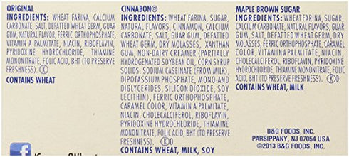 Cream of Wheat, Instant Hot Cereal, Variety Pack, 11.4 Ounce