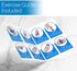 RMS 4-Pack Hand Exercise Balls - Physical & Occupational Therapy Kit for Strengthening Grip & Reducing Stiffness - Arthritis Pain Relief Exerciser for Rehabilitation, Fidget, Stress Relief