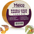 Double Sided Carpet Tape - Rug Tape for Area Rugs on Hardwood, Carpet, Tile (2.5 Inch , 10 Yards)