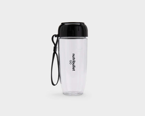nutribullet GO Portable Blender for Shakes and Smoothies, 13 Ounces, 70 Watts, Silver, NB50300S