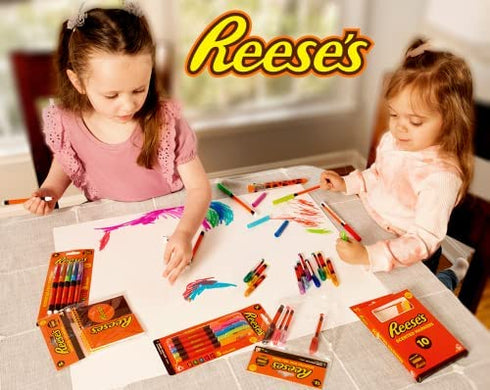 Hersheys Reeses Peanut Butter Cups Scented Gel Pens - Chocolate Candy Scented Kids Gel Pens, Fun Writing Pens For Children - 5 Ct