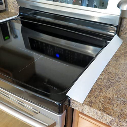 Evelots 2 Pack - Stove Counter Gap Filler-Spill/Crumb Guard-Heat Resistant-21 Inch