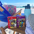4C Energy Rush Stix, Variety 1 Pack, 18 Count, Single Serve Water Flavoring Packets, Sugar Free with Taurine, On the Go Bundle