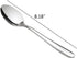 Kekow 12-Piece Stainless Steel Flatware Dinner Spoons, 8.18-INCH