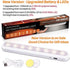 STAR-SPANGLED Dimmable Touch Light Bar Rechargeable, Built-in 2100mAh Battery Powered, USB Stick on LED Night Tap Light Indoor for Kitchen, Bedroom, Under Cabinet, Closet, Reading, Vanity, Warm White