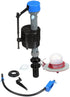 Fluidmaster 400CAR3P5 PerforMAX Adjustable High Performance Toilet Fill Valve and Flapper Repair Kit, For 3-Inch Flush Valve Toilets