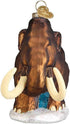 Old World Christmas Ornaments Woolly Mammoth Glass Blown Ornaments for Christmas Tree